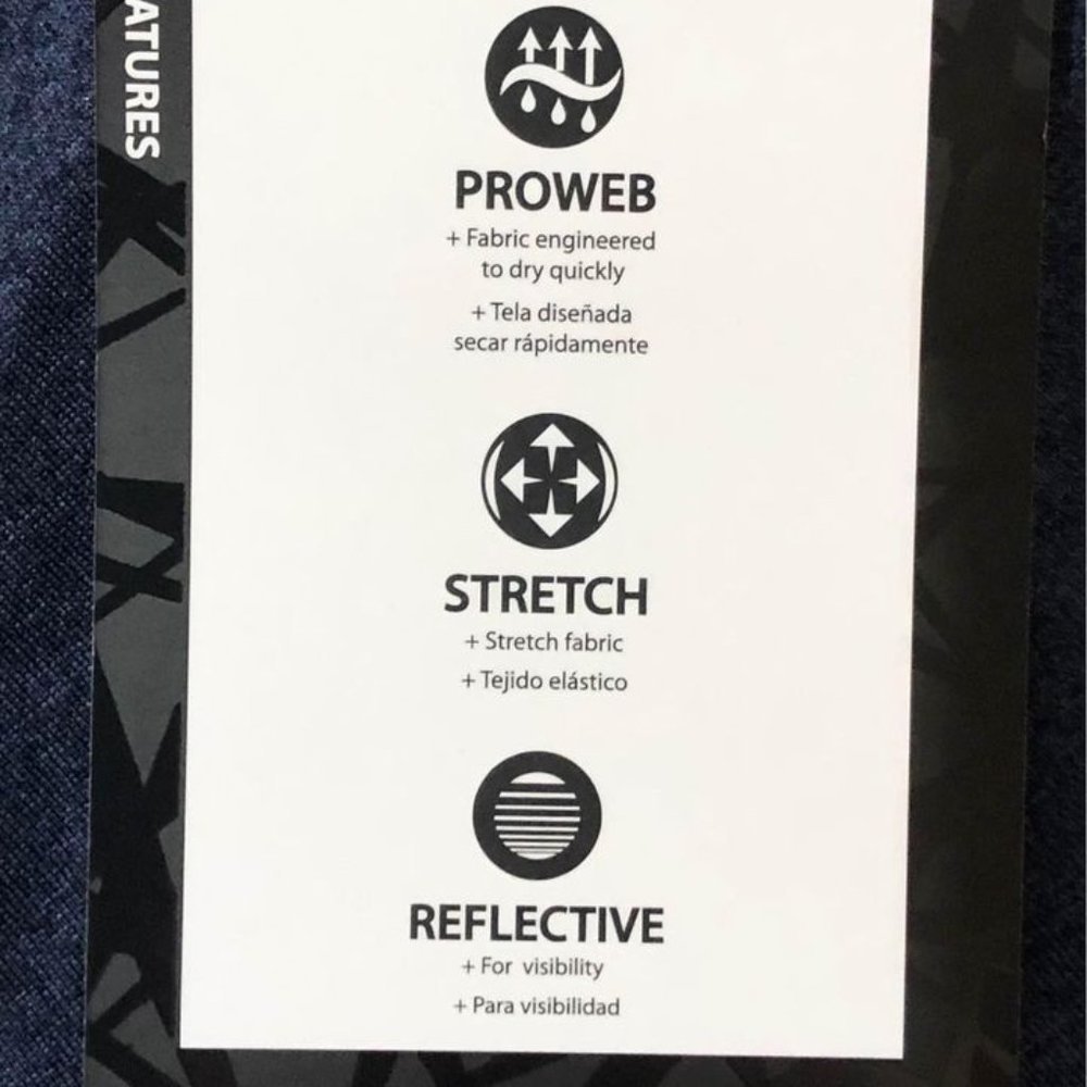 Spyder Men’s Active Long Sleeve Shirt XXL BLUE - Picture 9 of 10